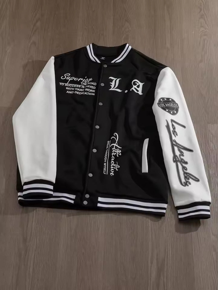 Chaqueta de uniforme de béisbol para hombre