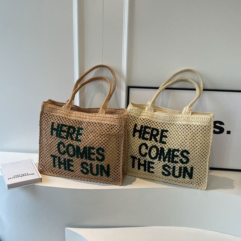 Weaving Hollow Tote Bag