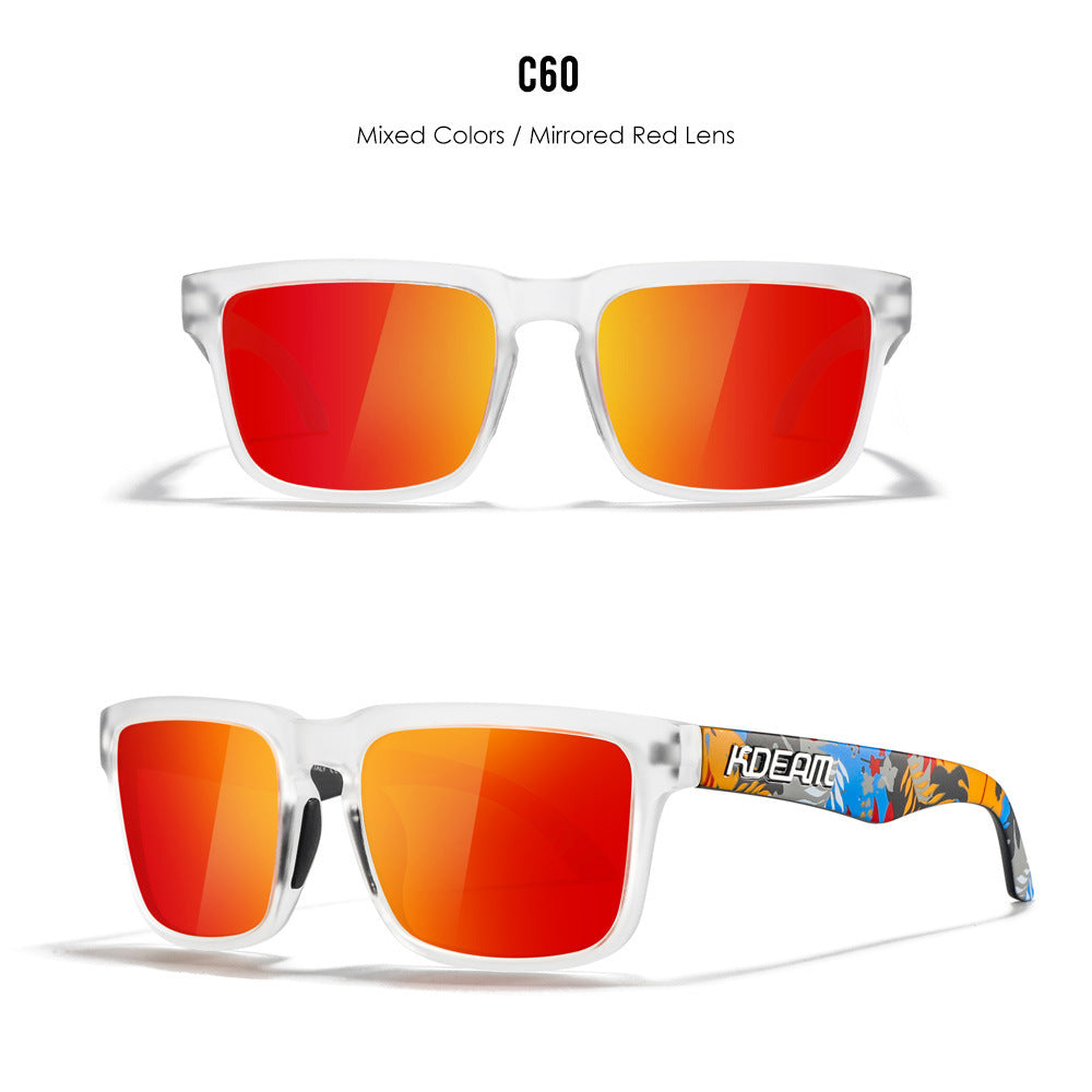 Men And Women Dazzling Color Polarized Sunglasses