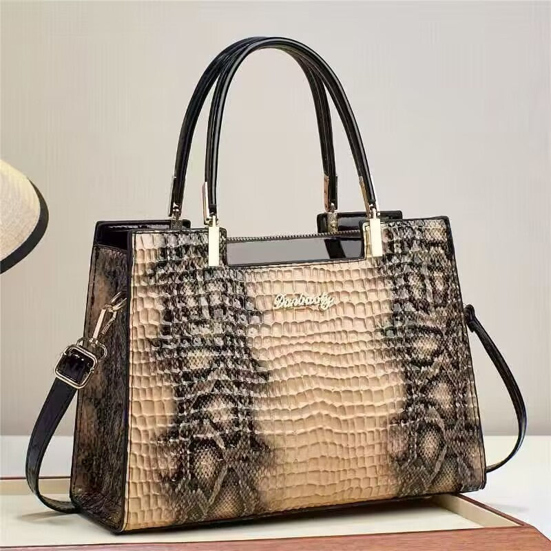 Printed Luxe Shoulder Bag