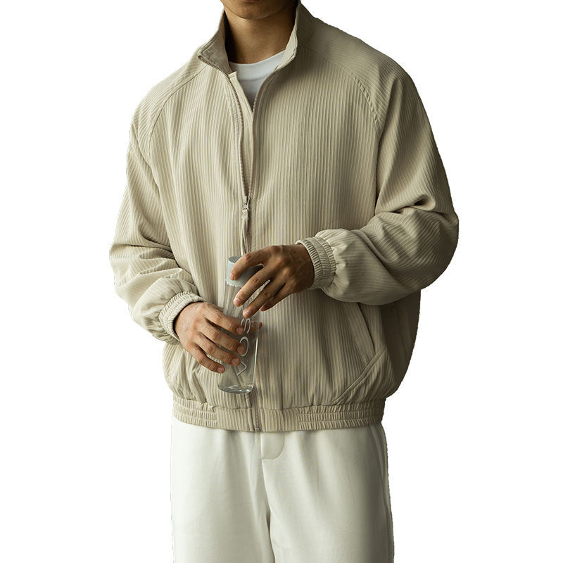 American Stand Collar Jacket Men's Spring And Autumn
