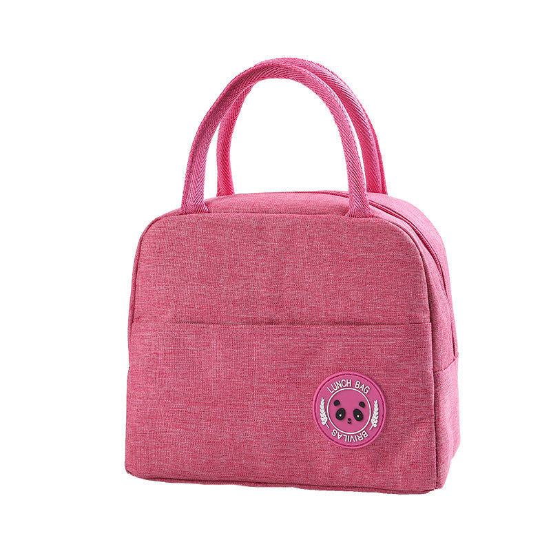 Large Capacity Portable Aluminum Foil Thickening Insulated Lunch Box Bag