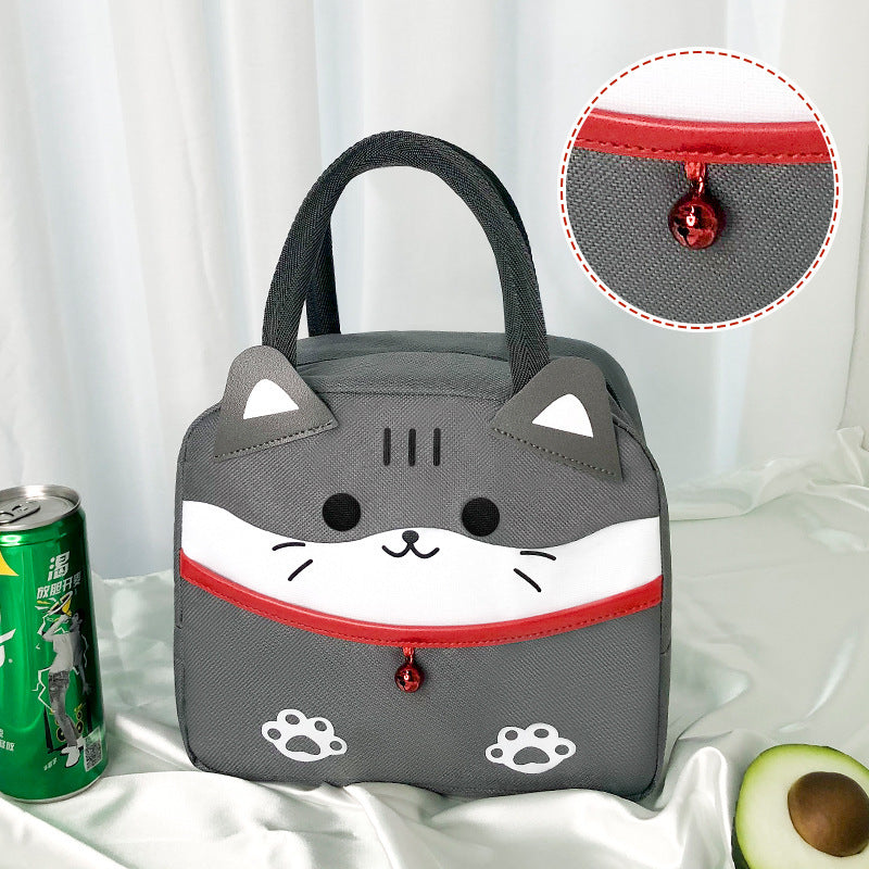 Cartoon Portable Lunch Bag Stereo Thickened
