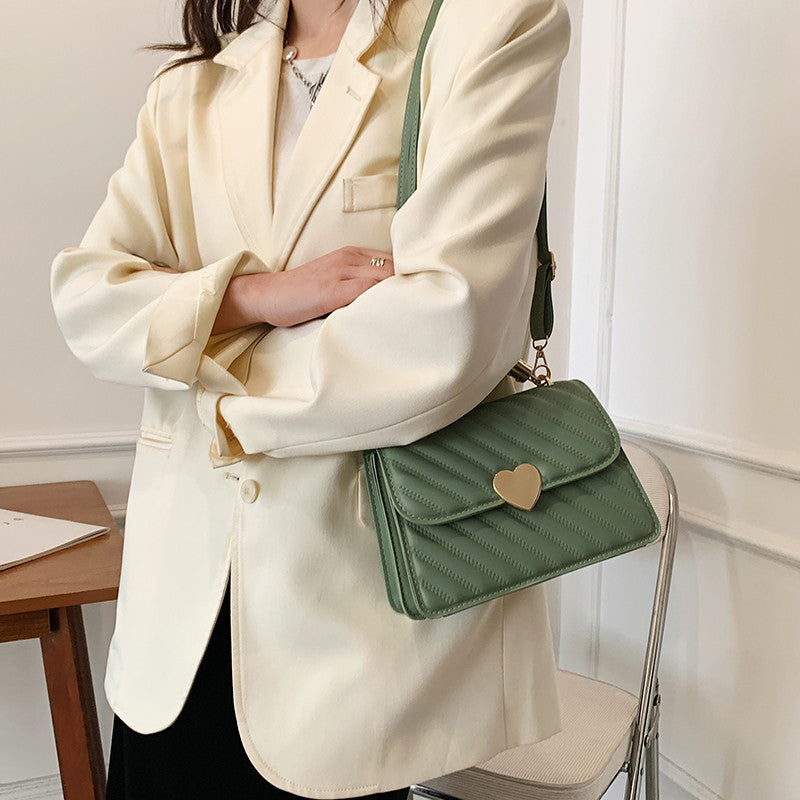 Rhombus Pattern Mini Shoulder Bag