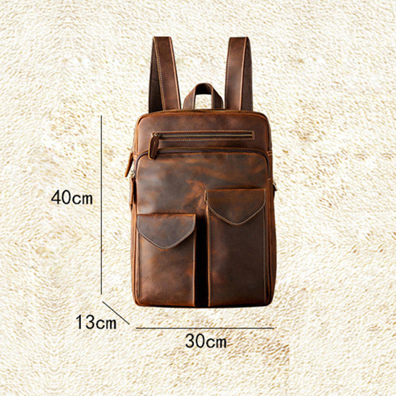 Handmade Horse Leather Backpack