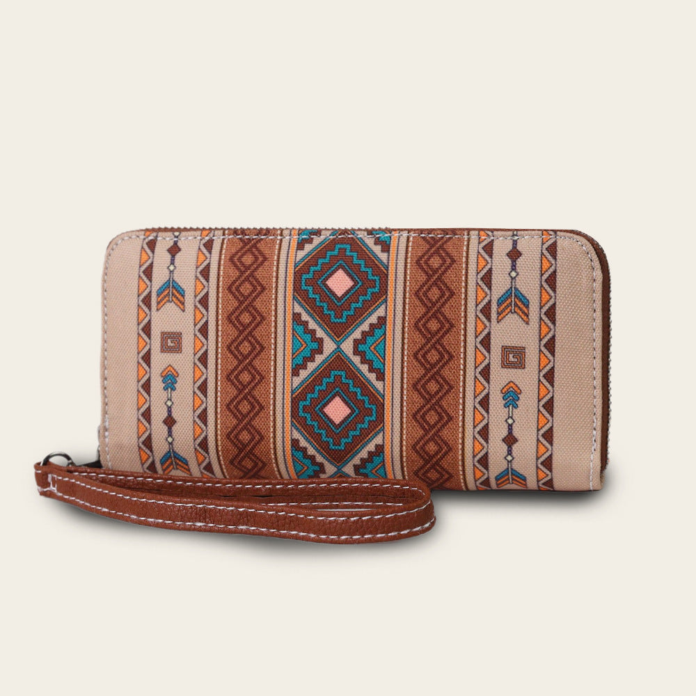 Bohemian Wind Gürtel RFID Brieftasche Retro Hohe Sinn