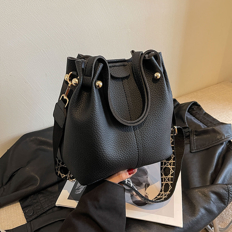 Korean Style High Sense Versatile Bucket Bag