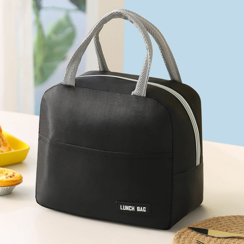 Twill Lunch Bag Portable Thermal Insulation Thickened
