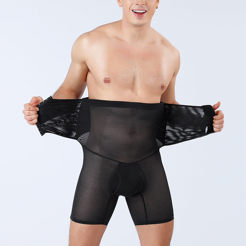 Men's Breathable Tight High Waist Shapewear Pants