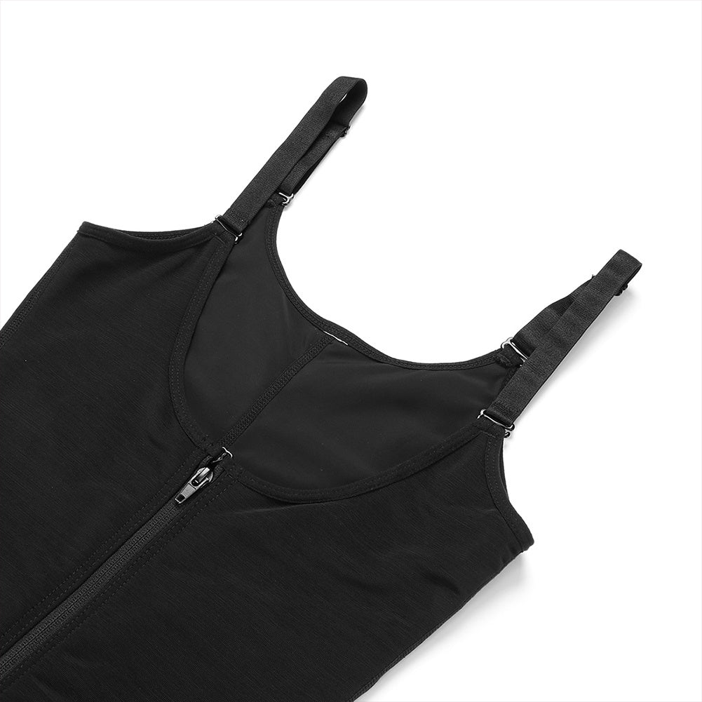 Stretch Mesh Shapewear Pants Zipper - BAGMODA