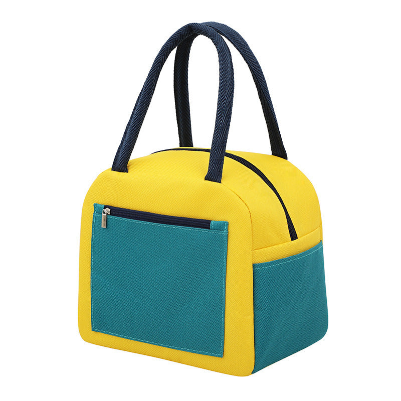 Large Capacity Portable Aluminum Foil Thickening Insulated Lunch Box Bag