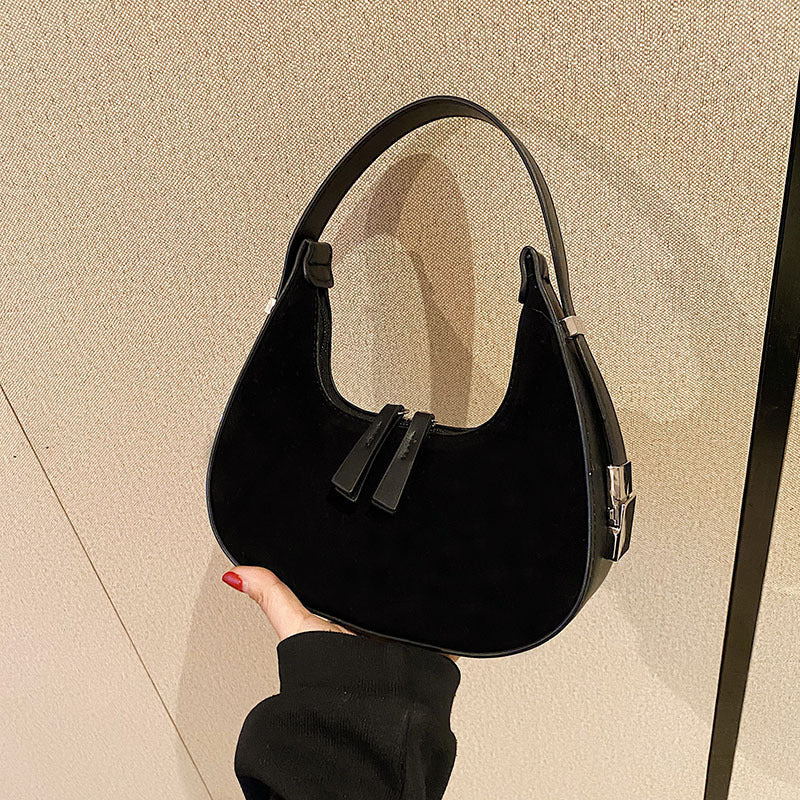 Bolsos de mano franceses de alta calidad, de estilo mate, para mujer.