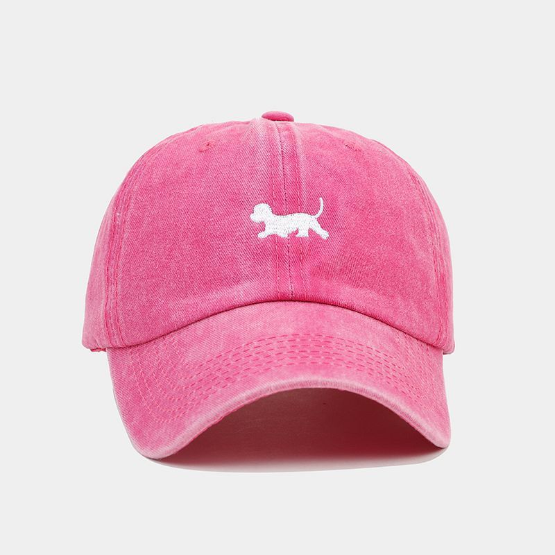 Washed-out Vintage Sun Hat Female Curved Brim Distressed