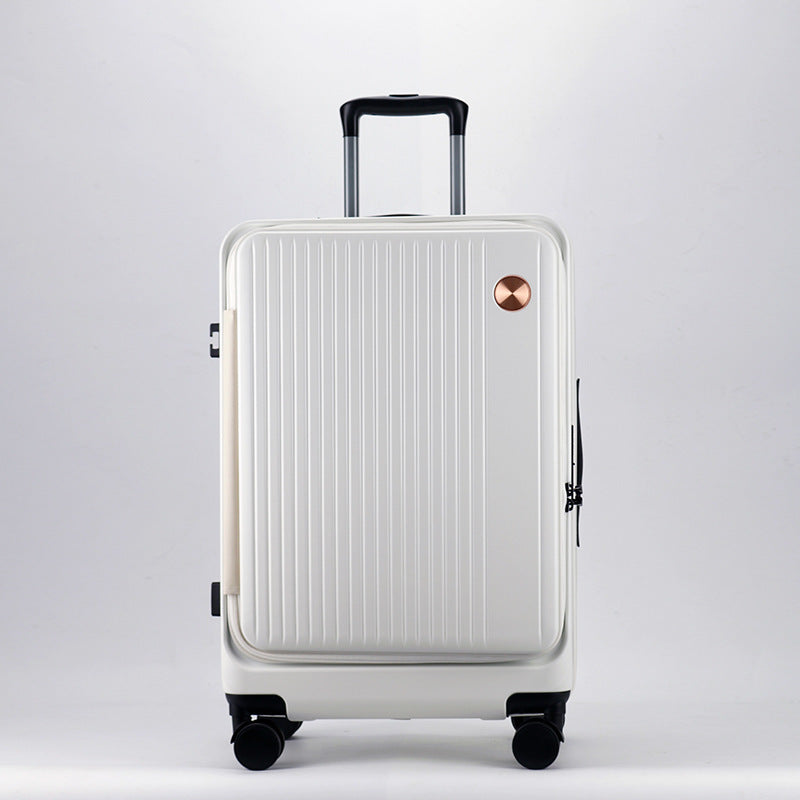Drop-resistant Zipper Trolley Student Luggage