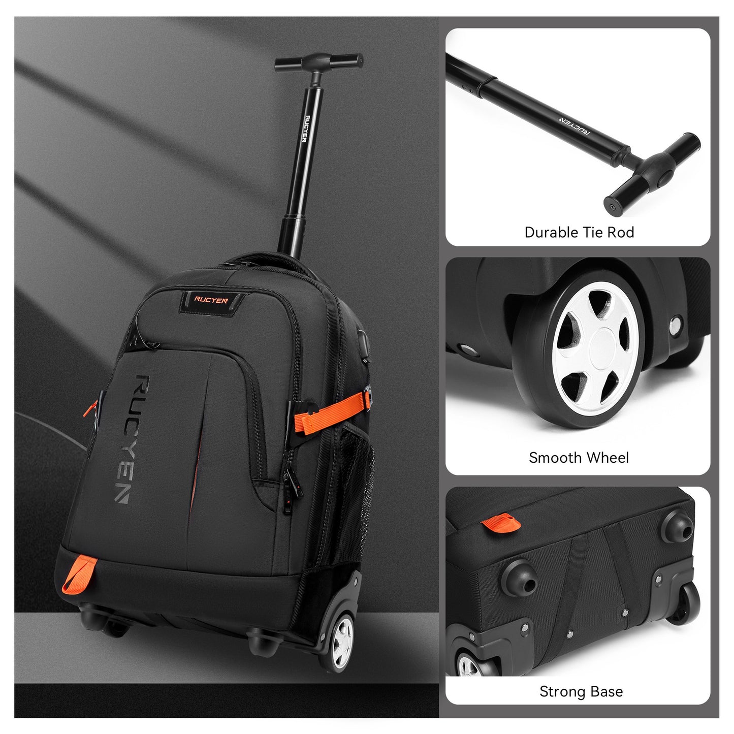 New Multi-function Trolley Backpack