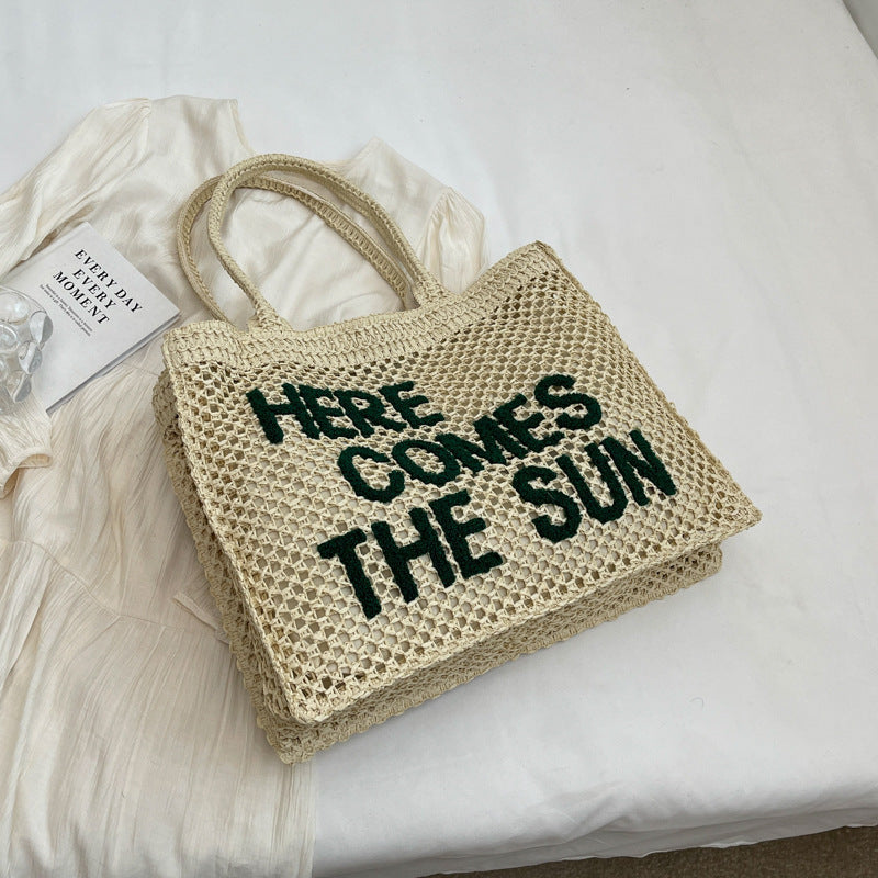 Weaving Hollow Tote Bag