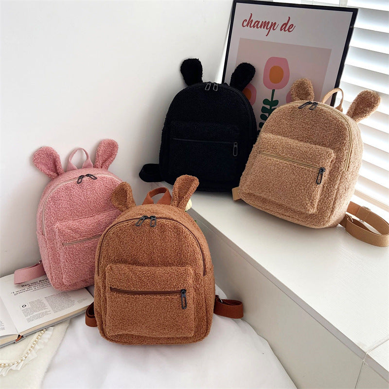 Cute Plush Bag Women's Autumn And Winter New