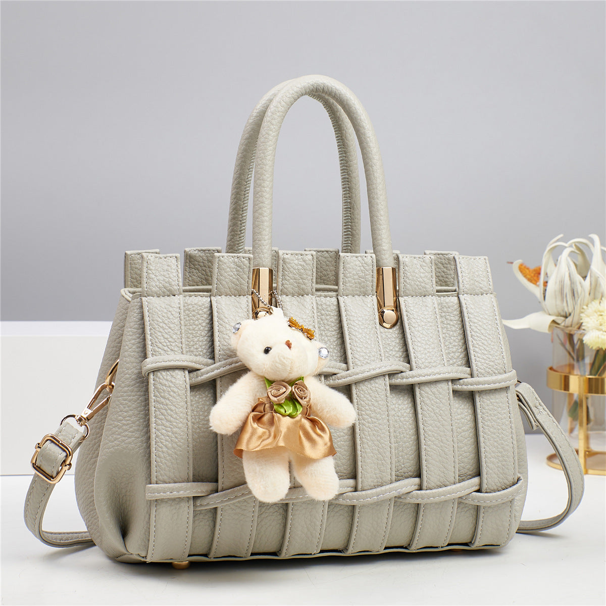 Hand-Woven Shoulder Bag