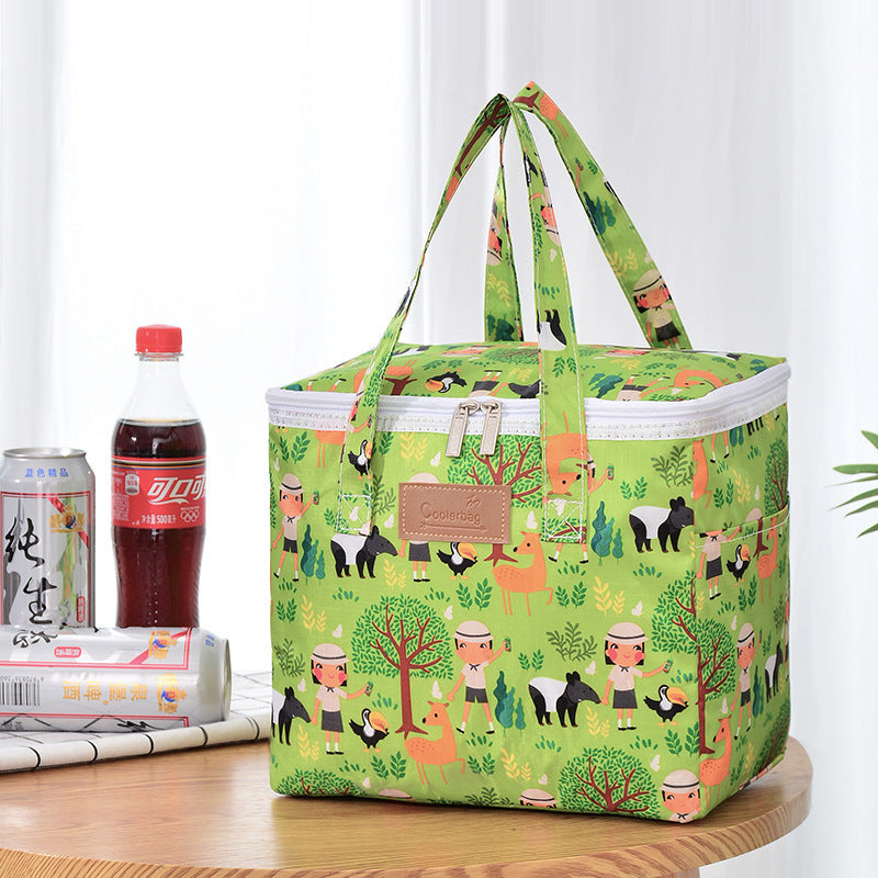 Children's Square Insulated Bag Portable