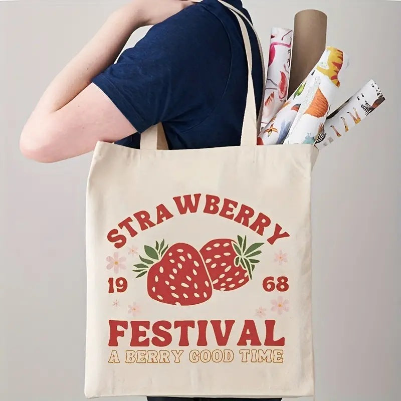White Portable Single-shoulder Bag