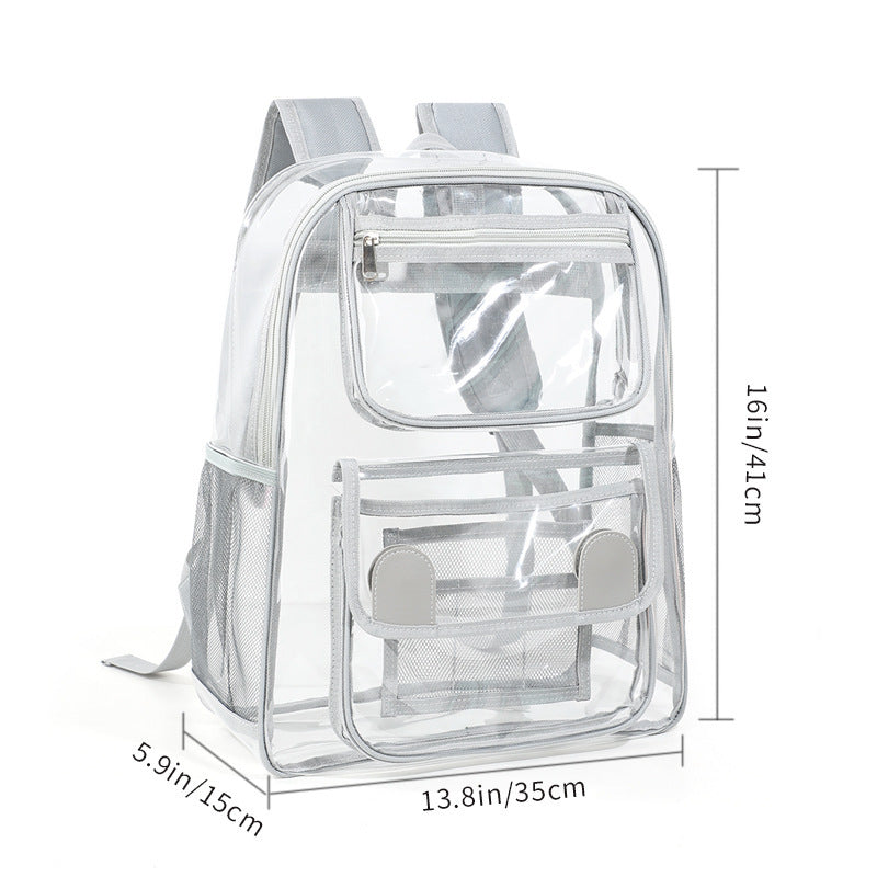 Transparent Large Capacity Outdoor Travel Backpack