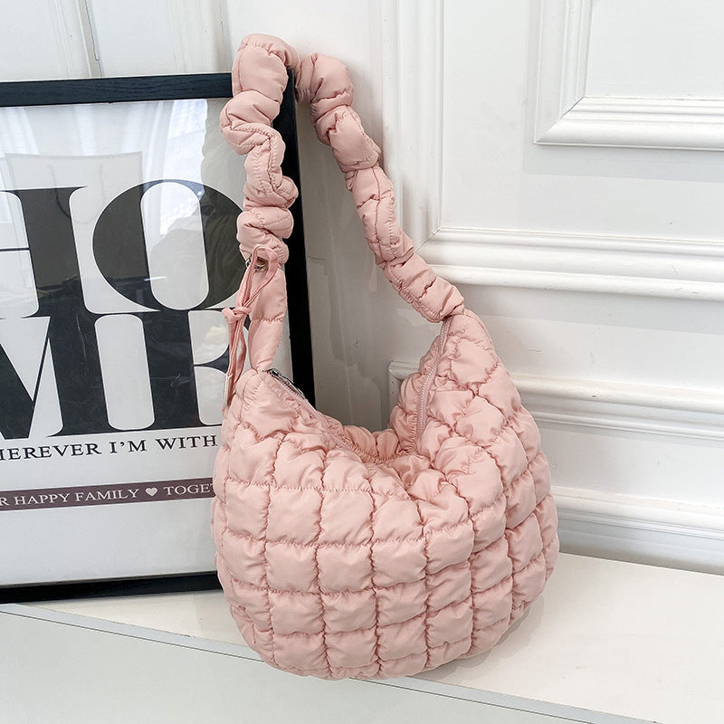 Pleated Cloud Bubble Bag