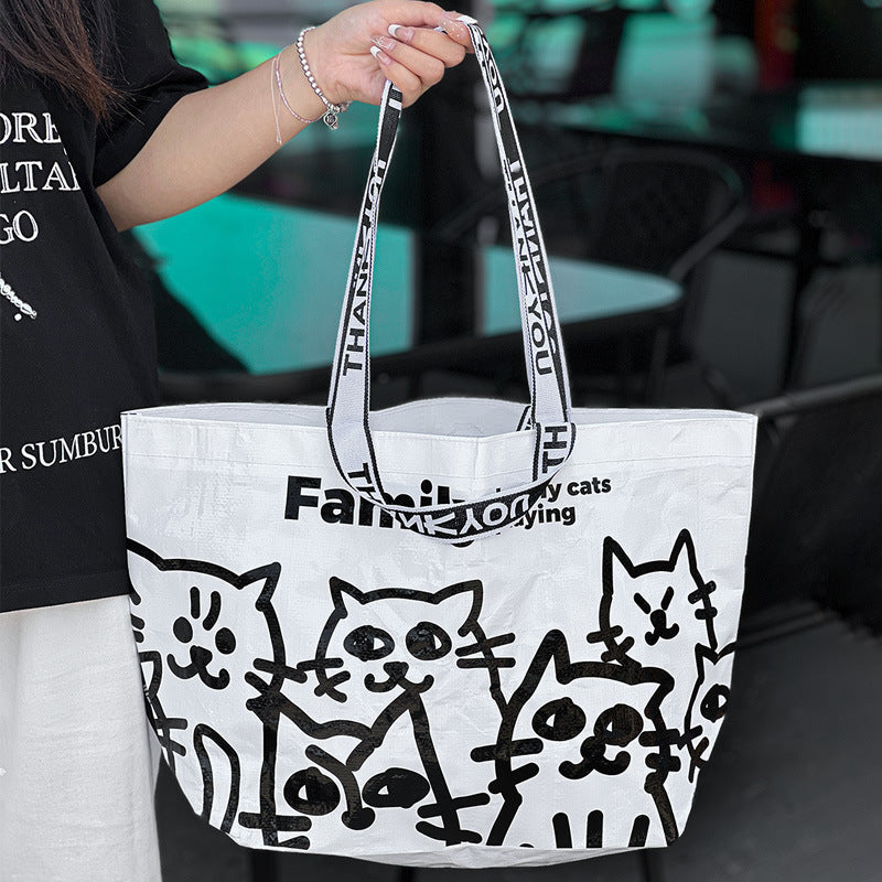 Wasserdichte gewebte Handtasche