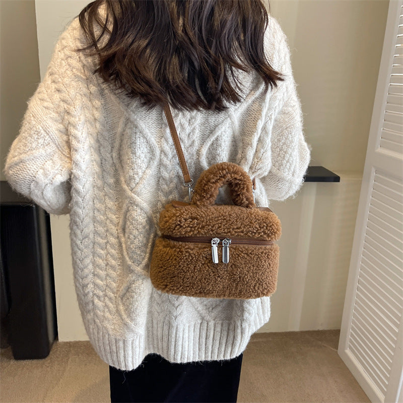 Lamb Wool Plush Bags