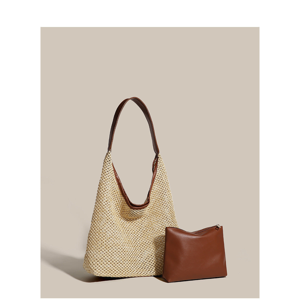 Elegant Woven Summer Tote