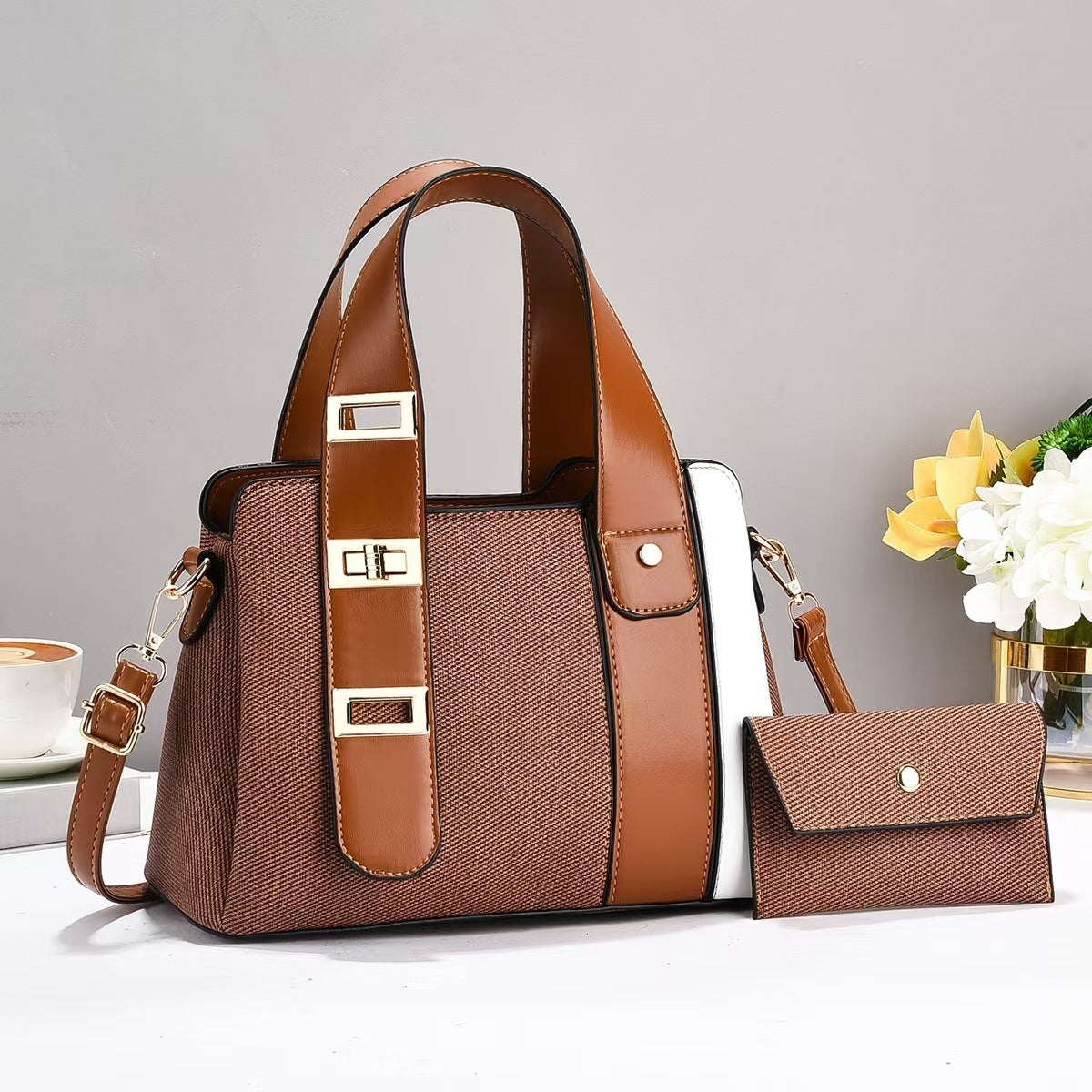 Portable Large Capacity Shoulder Crossbody Bag
