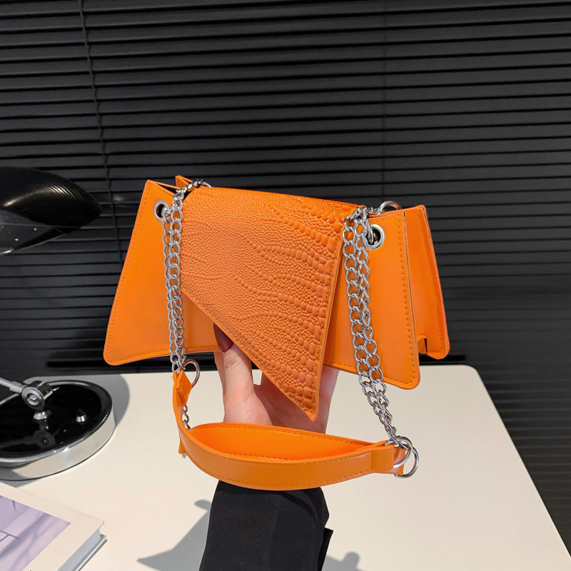 Fashionable Square Leather Pouch