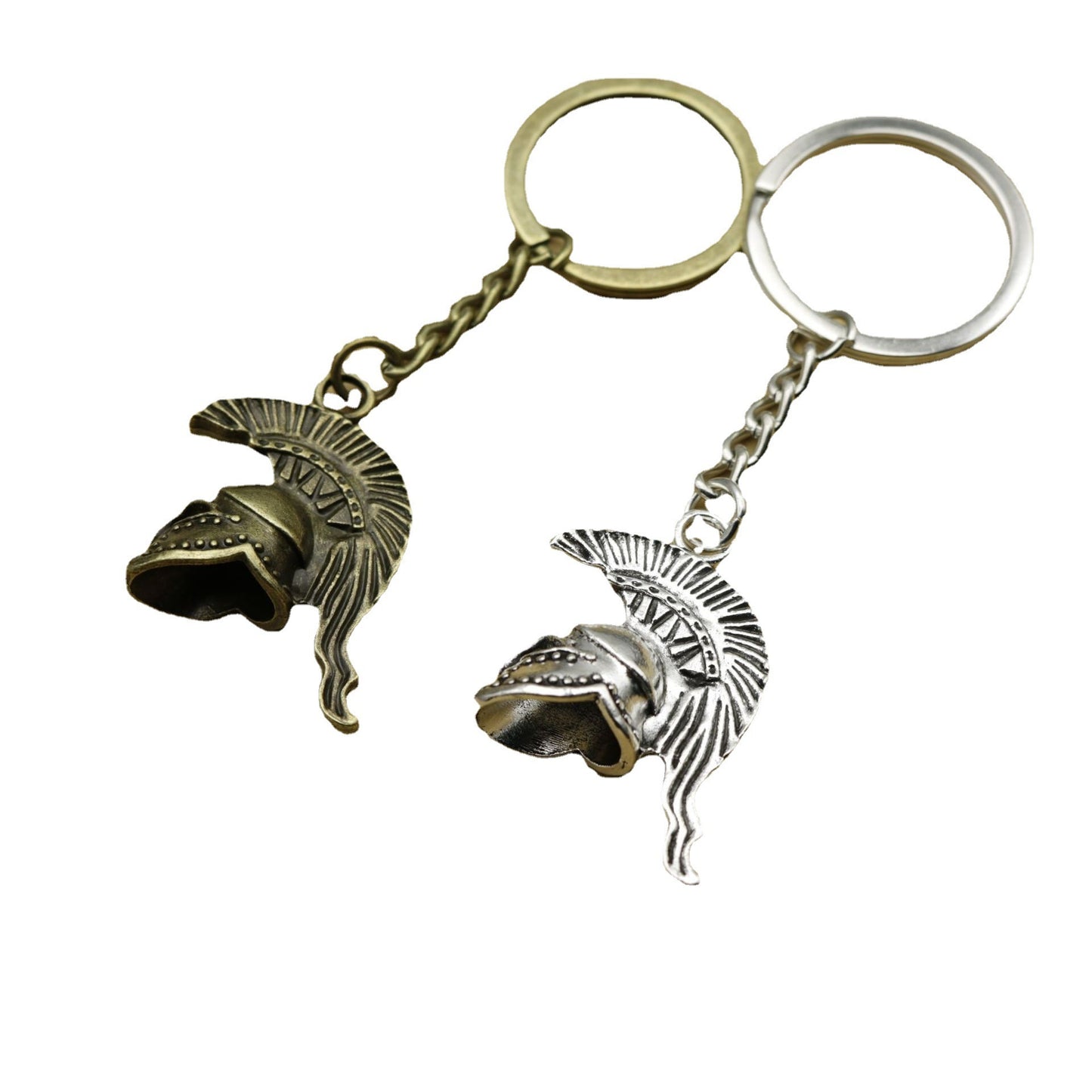 Ornament Simple Helmet Keychain Pendant