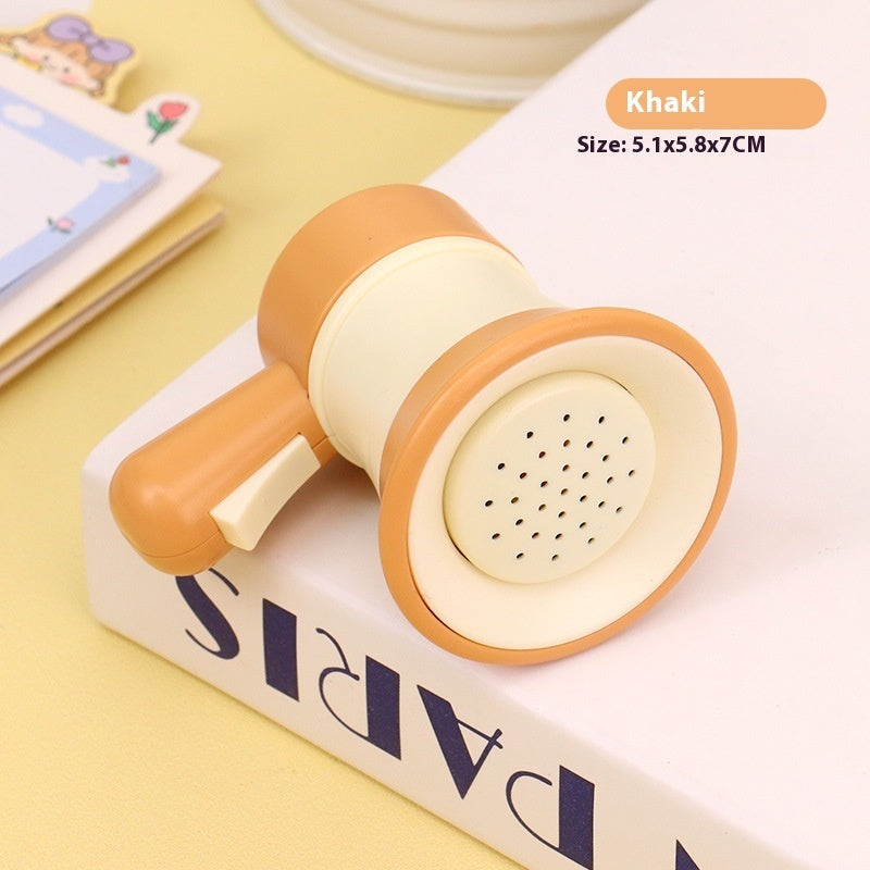 Mini Recording Small Horn Keychain