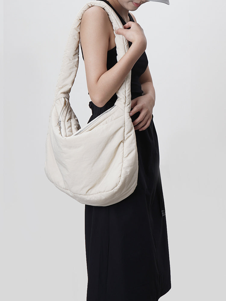 Casual Wide Straps Crossbody Bag