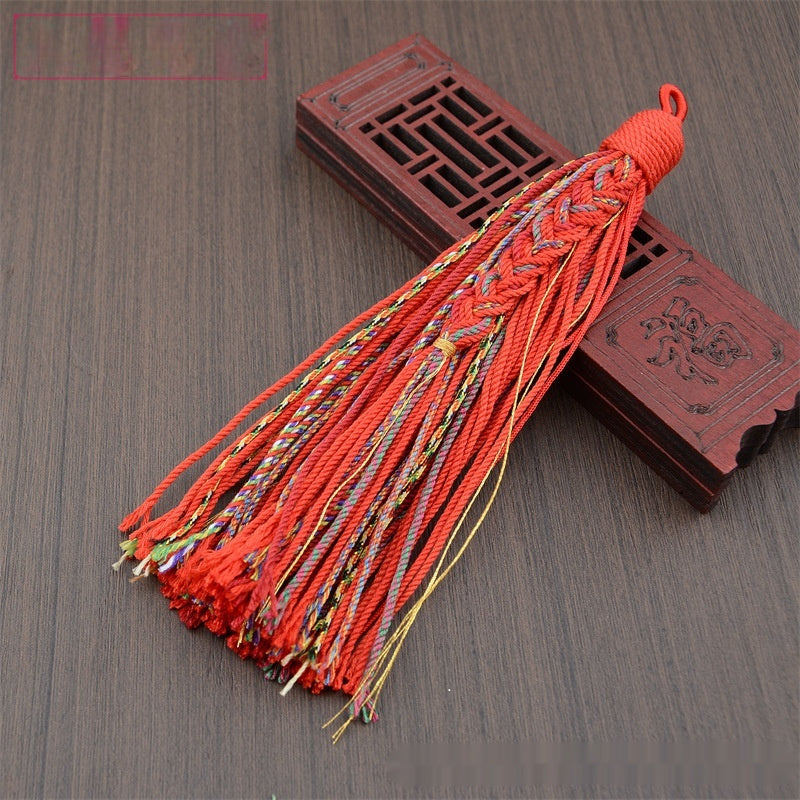 Cotton String Tassel Fringe Hand-woven Lanyard Accessories