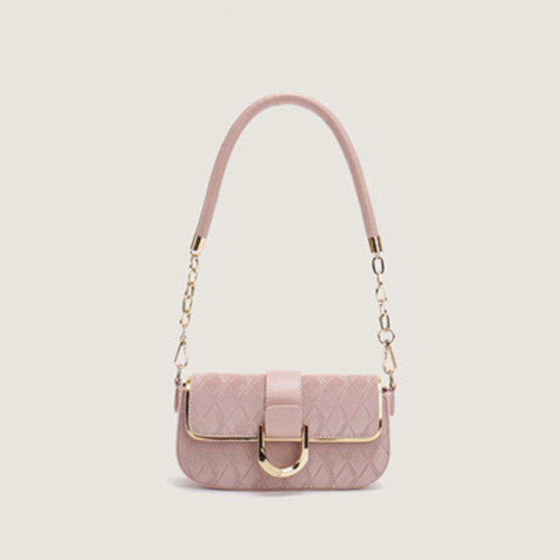 Chain Small Square Shoulde Crossbody Underarm Bag