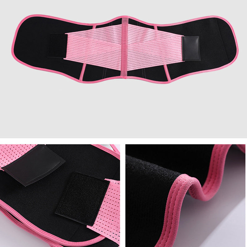 Faja moldeadora de cintura para mujer, banda de soporte para la espalda y control de abdomen, moldeadora corporal para pérdida de peso y sudor.