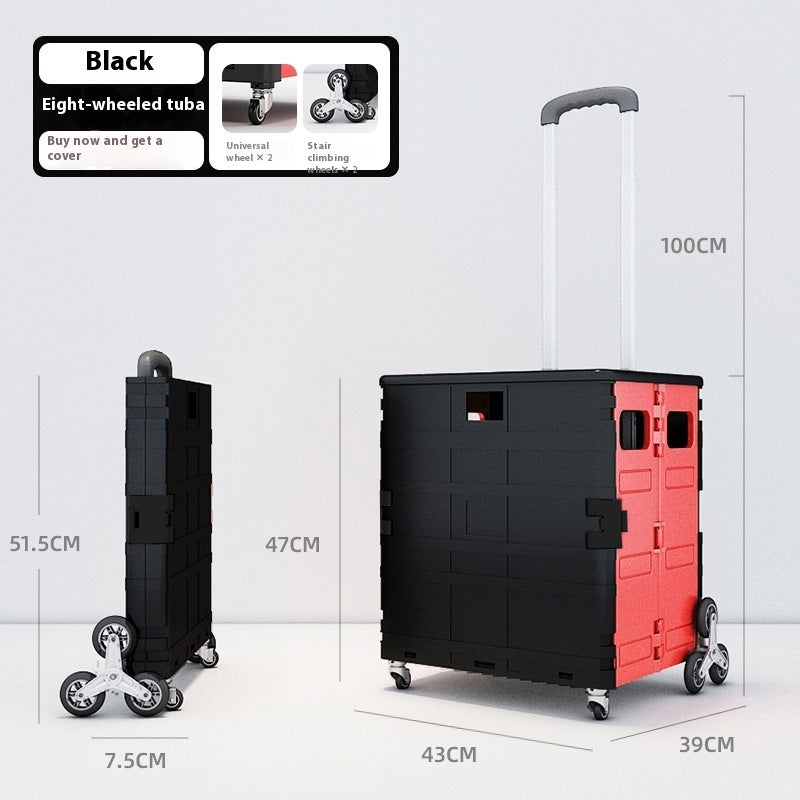 Shopping Luggage Trolley Express Trolley Foldable Shopping