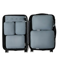 Travel Buggy Bag Memory Cloth Six-piece Compressed Clothing Luggage