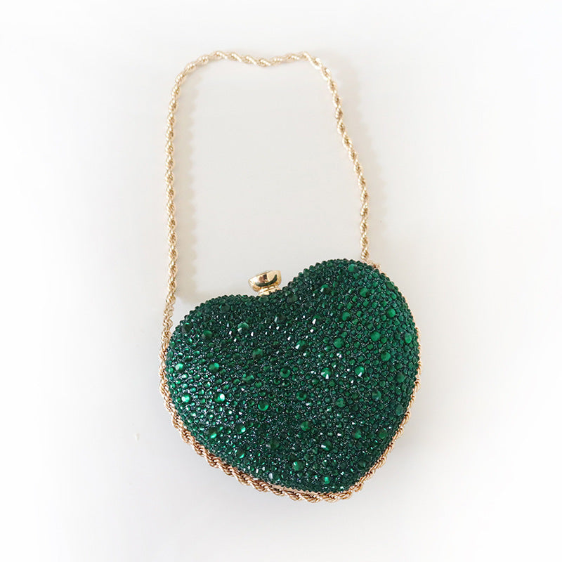 Diamond Heart Bag