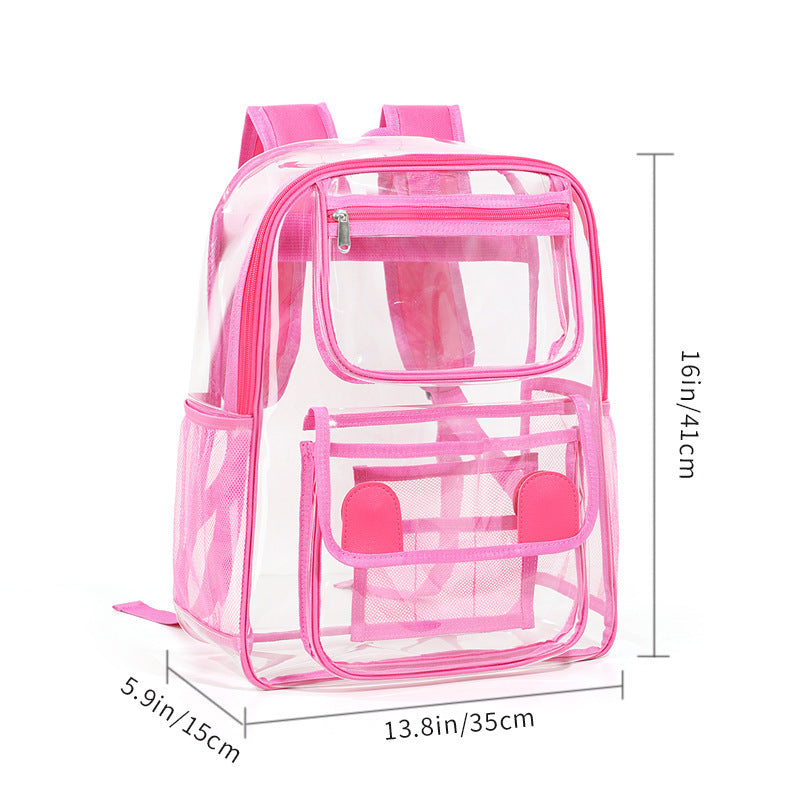 Transparent Large Capacity Outdoor Travel Backpack