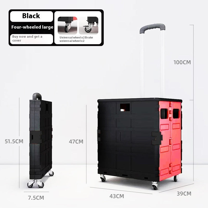 Shopping Luggage Trolley Express Trolley Foldable Shopping
