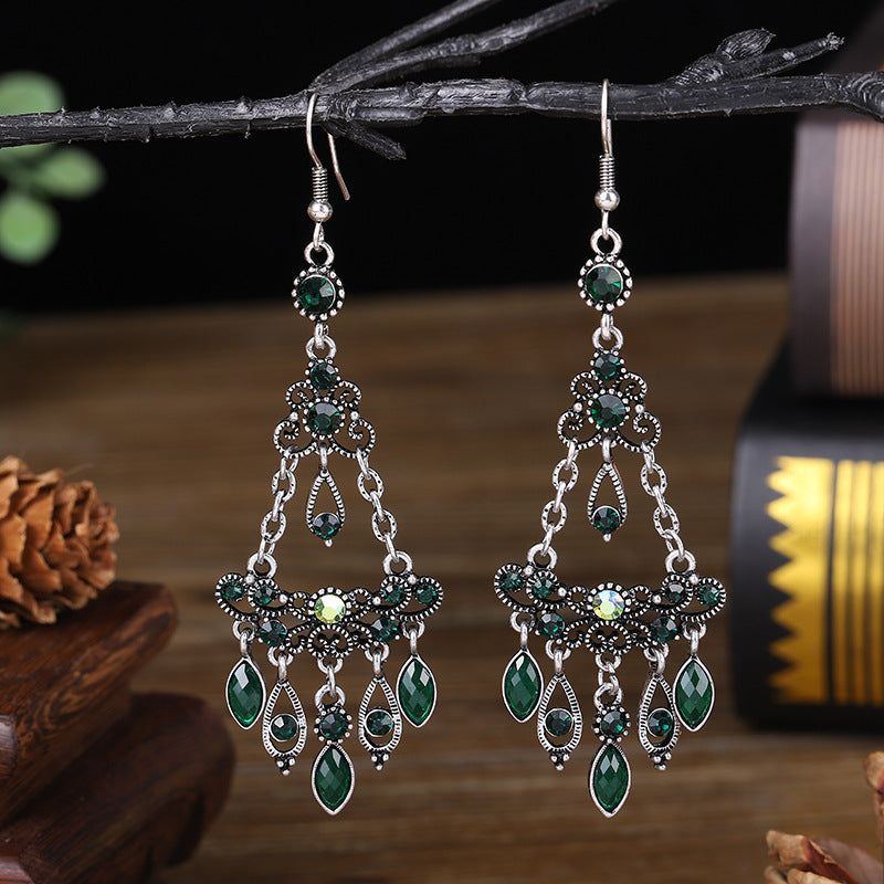 Chinese Style Bohemian Long Women's Earrings