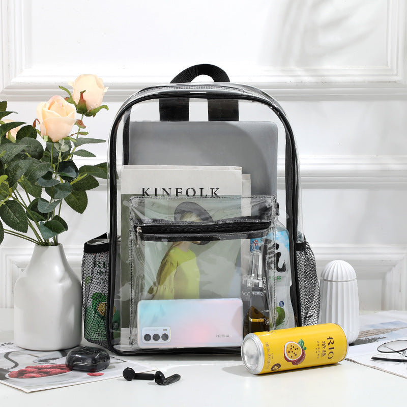 Transparent Large Capacity Outdoor Travel Backpack