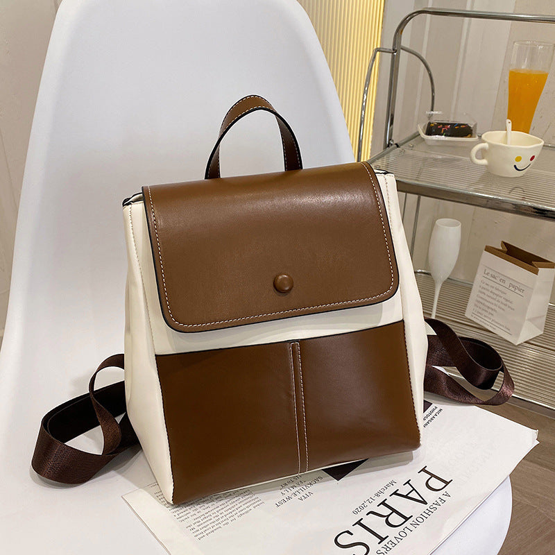 Textured Casual Backpack