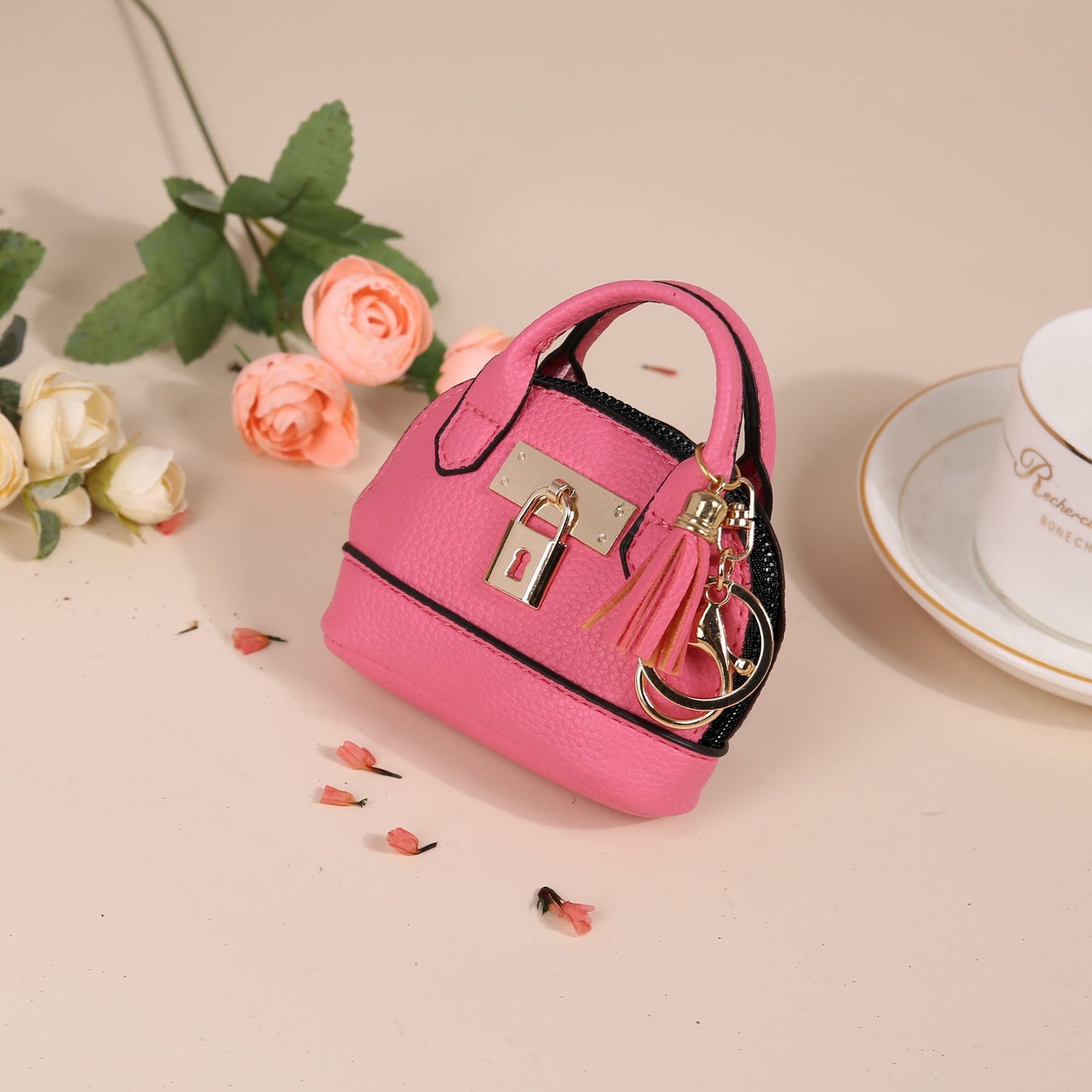Women's Creative Coin Simple Cute Bag Keychain
