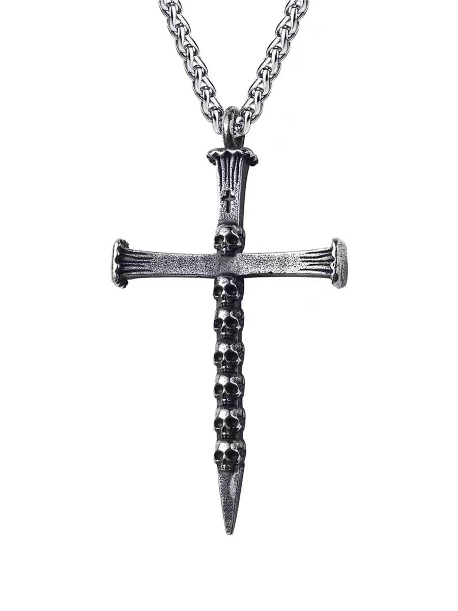 Cross Necklace Women Trendy Hip Hop European And American Style Niche