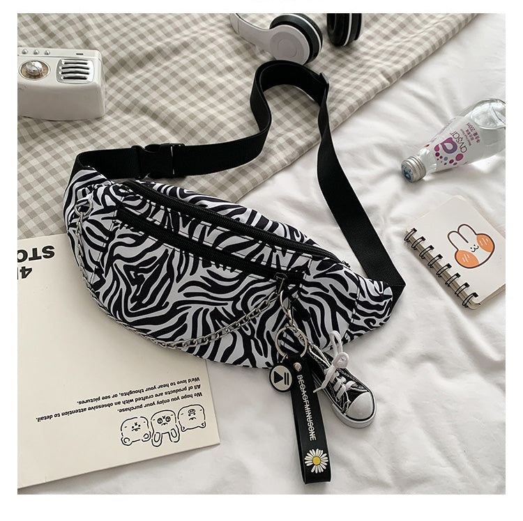 Japanese Cow Pattern Messenger Bag