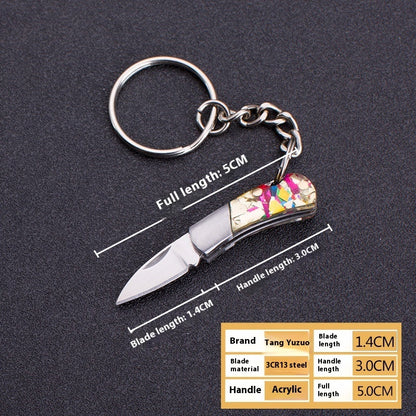 Split Quick Knife Folding Pocket Ihr Schlüsselanhänger
