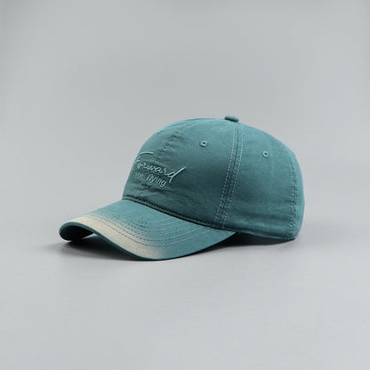 Sombrero para el sol con bordado de letras para hombre y mujer, combinable con todo.